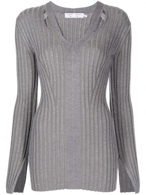 Пуловер от мерино вълна с v-образно деколте Proenza Schouler White Label