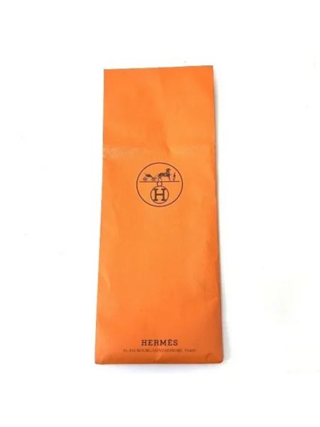 Retro seiden schal Hermès Vintage orange