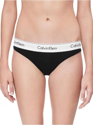 Черные хлопковые бикини Calvin Klein Underwear