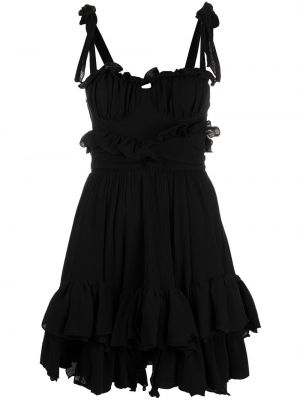 Mini šaty Rochas, černá