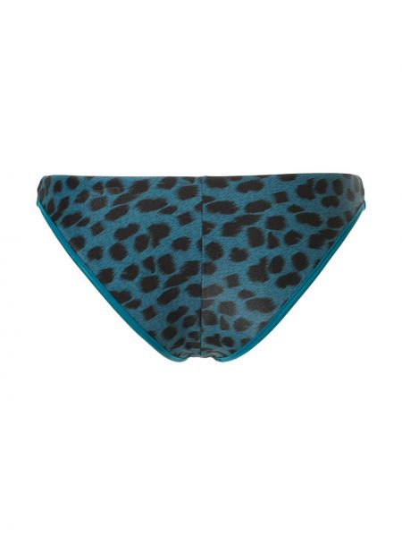 Bikini con estampado leopardo Duskii verde