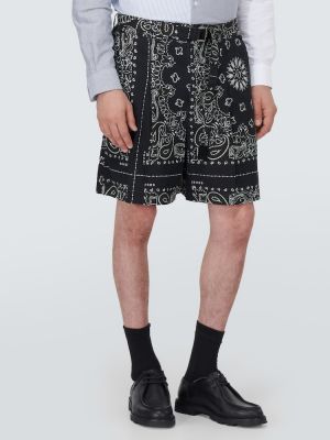 Shorts en coton Sacai
