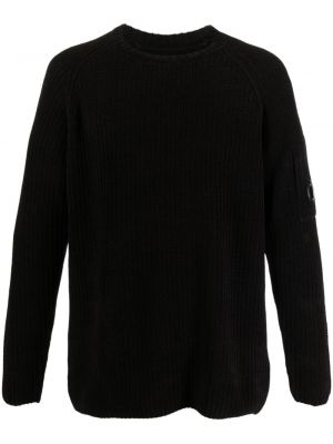 Pamučni džemper C.p. Company crna