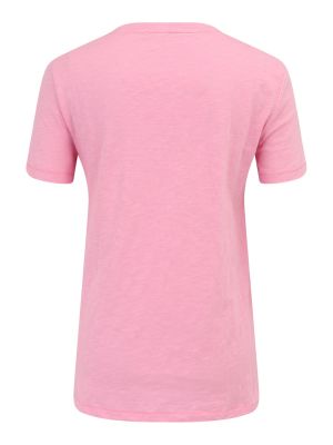 Меланж тениска Gap Tall розово