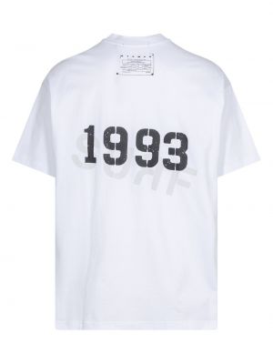 T-shirt ausgestellt Stampd weiß