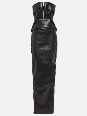 Dlouhé šaty Rick Owens černé