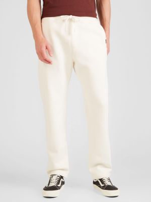 Pantaloni sport Hollister alb