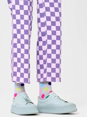 Čarape na točke Happy Socks siva