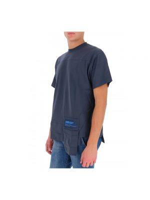 Camisa de algodón Ambush azul