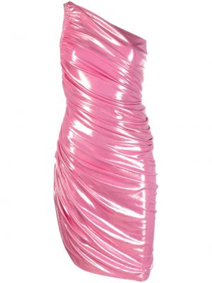 Koktejlové šaty Norma Kamali - růžová