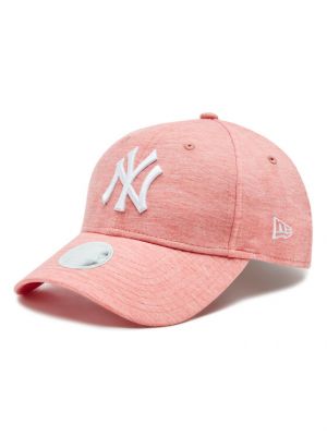 Καπέλο από ζέρσεϋ New Era ροζ