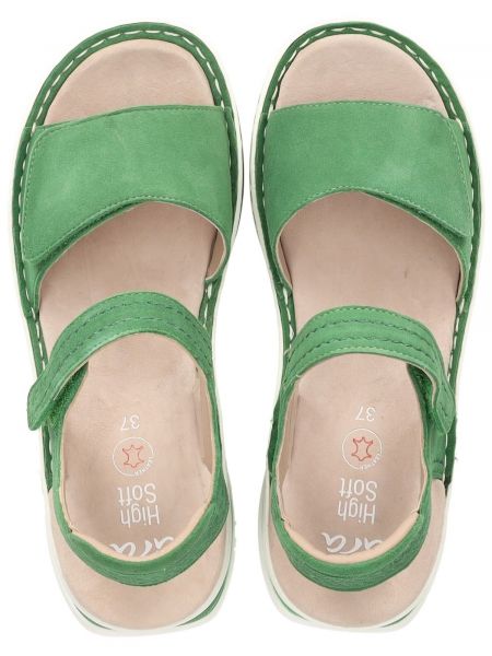 Sandales Ara vert