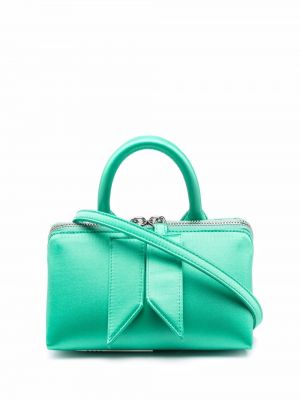 Τσάντα shopper The Attico πράσινο