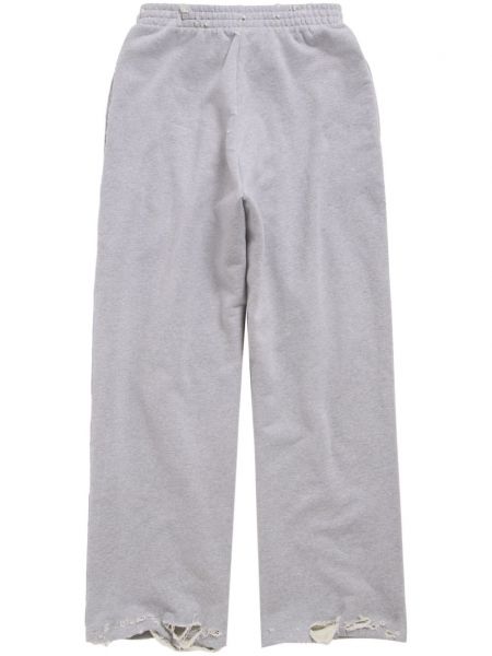 Pantalon de joggings en polaire large Balenciaga gris
