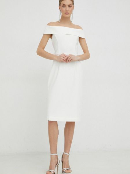 Sukienka mini dopasowana Ivy Oak biała