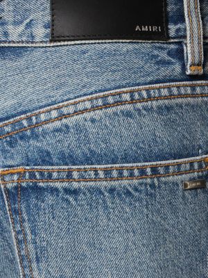 Voľné bavlnené džínsy Amiri modrá