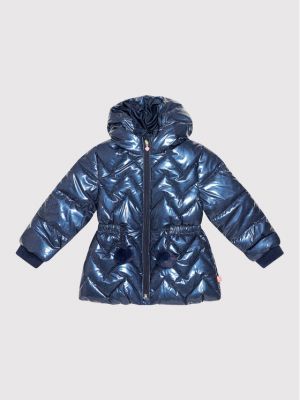 Billieblush Vatovaná bunda U16302 Tmavomodrá Regular Fit