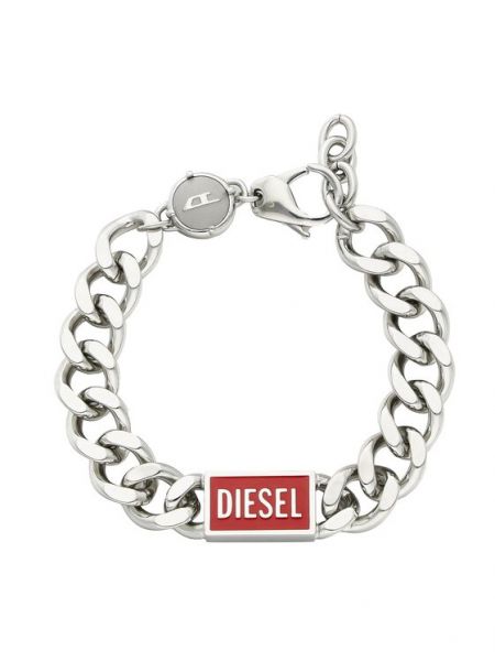 Браслет Diesel серебряный
