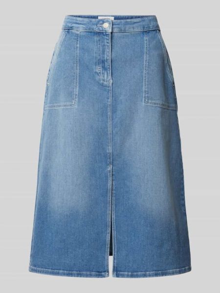 Spódnica jeansowa Comma Casual Identity niebieska