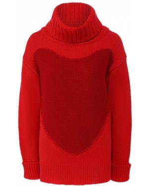 Спортивный шерстяной свитер Escada Sport, красный