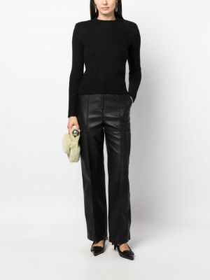Pullover mit rundem ausschnitt Isabel Marant schwarz