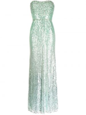 Abiye elbise Jenny Packham yeşil