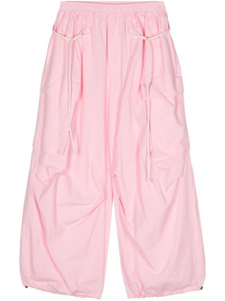 Široke hlače Toogood ružičasta