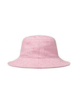 Žakárový klobouk Versace růžový