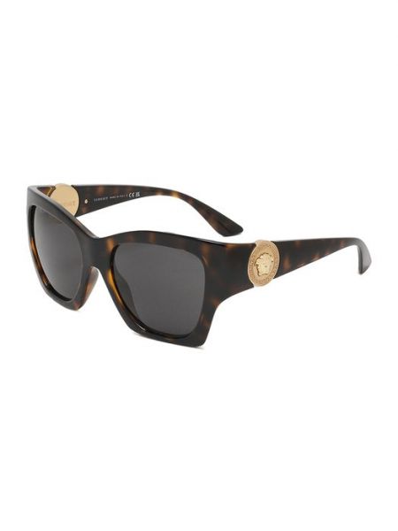 Очки солнцезащитные Versace коричневые