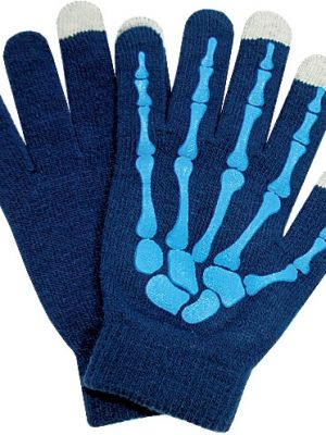 Mănuși Semiline albastru