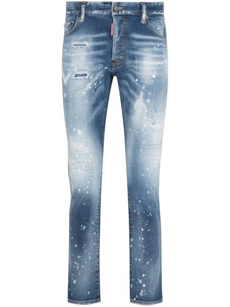 Skinny jeans Dsquared2 blå