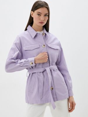 Джинсовая куртка Zolla, фиолетовая