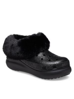 Sandales en cristal Crocs noir