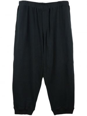 Bavlnené nohavice Yohji Yamamoto čierna