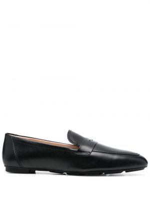 Pantofi loafer din piele Stuart Weitzman negru