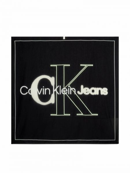 Szal Calvin Klein Jeans czarna