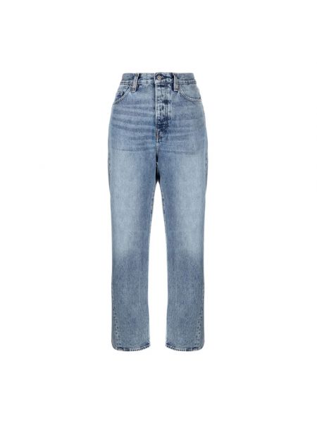 Straight jeans aus baumwoll Toteme blau
