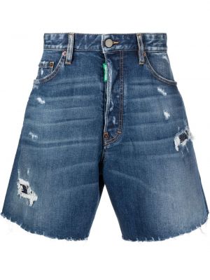 Jeans-shorts Dsquared2 blå