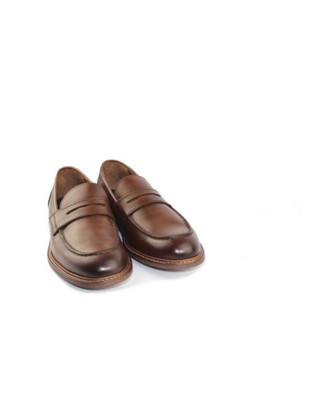 Loafers de cuero Marco Ferretti marrón