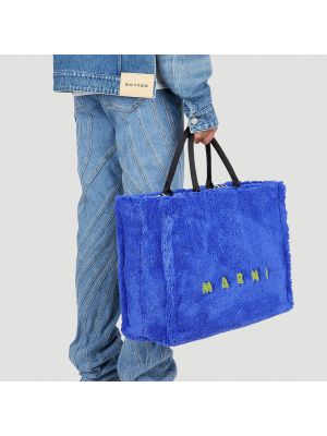 Bolso shopper Marni azul