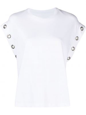 T-shirt en coton Maje blanc