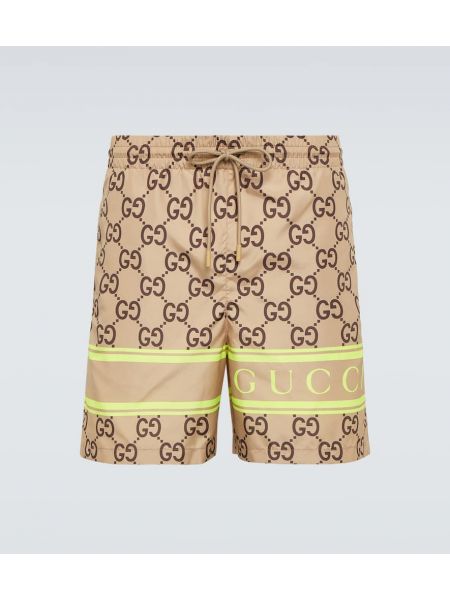 Pantalones cortos Gucci beige