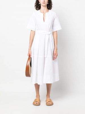 Mini robe avec manches courtes P.a.r.o.s.h. blanc