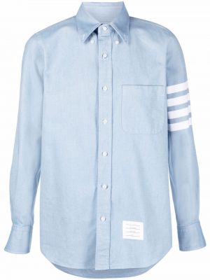 Hemd Thom Browne blau