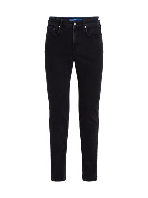 Skinny fit kavbojke Karl Lagerfeld Jeans črna