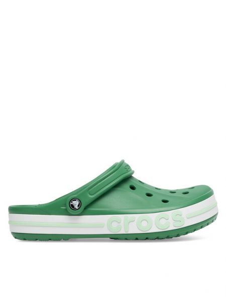 Джапанки Crocs зелено