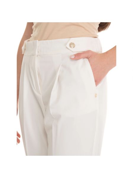 Pantalones con botones de tela jersey Pennyblack blanco