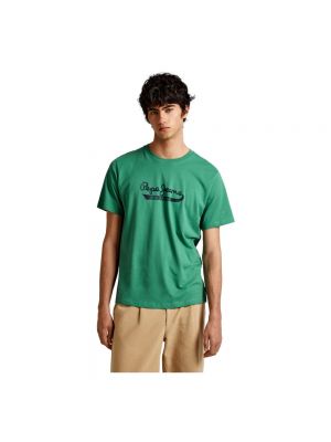 Koszulka Pepe Jeans zielona