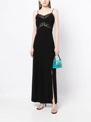 Černé krajkové koktejlové šaty Jason Wu