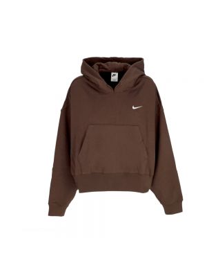 Oversize hoodie Nike braun
